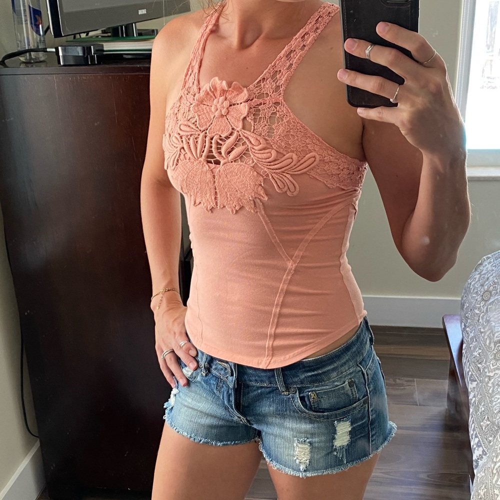 Vintage free people tank sz XS